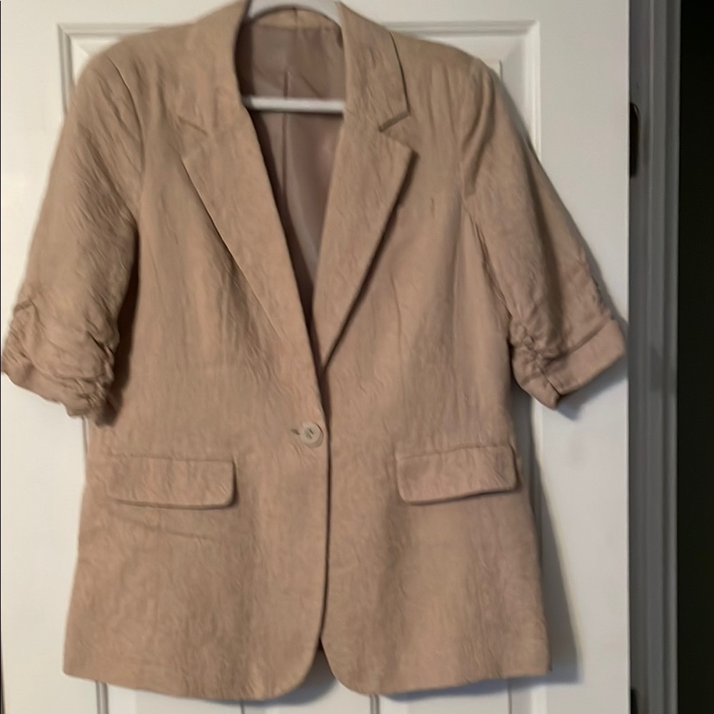 Women's Beige Blazer
